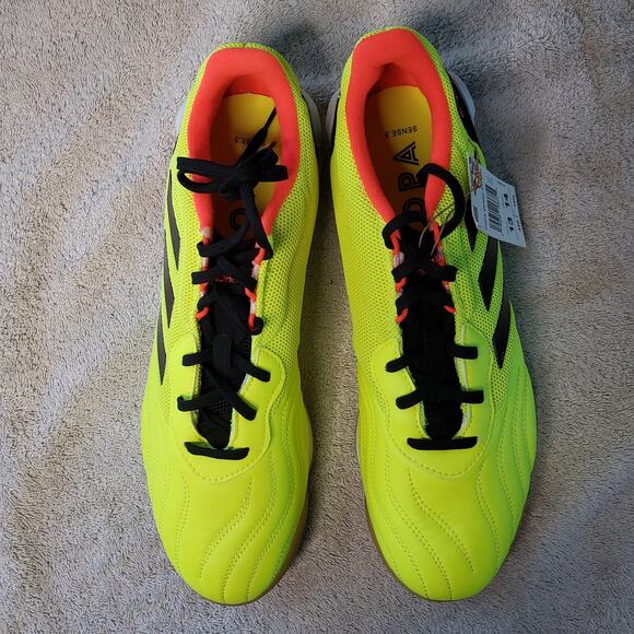 Adidas Copa Sense.3 FG Soccer Cleats Men 13 Fluorescent Yellow Futbolcore - Picture 2 of 9